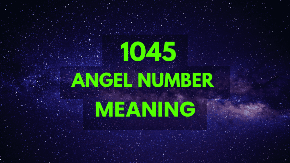 1045 angel number