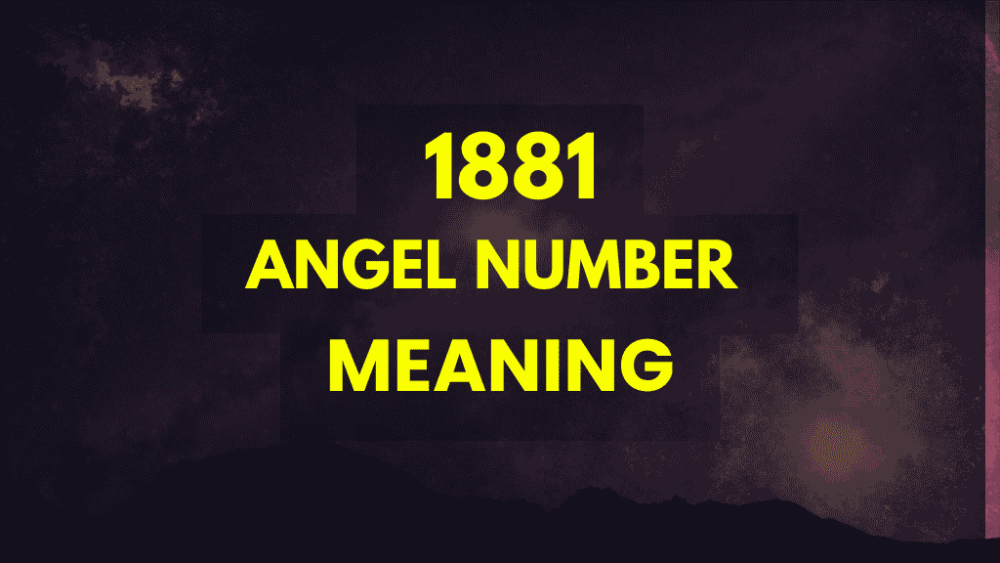 1881 angel number