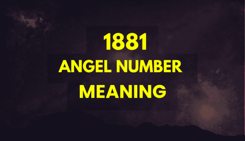 1881 angel number